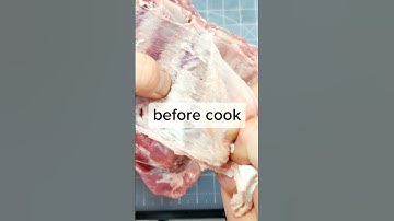 One of the tips you must know when trimming Costco pork back ribs side ribs