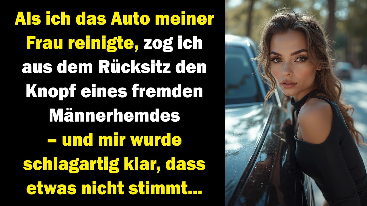Als ich den Hemdknopf im Auto fand, zerbrach unsere Ehe in einem Moment der Wahrheit