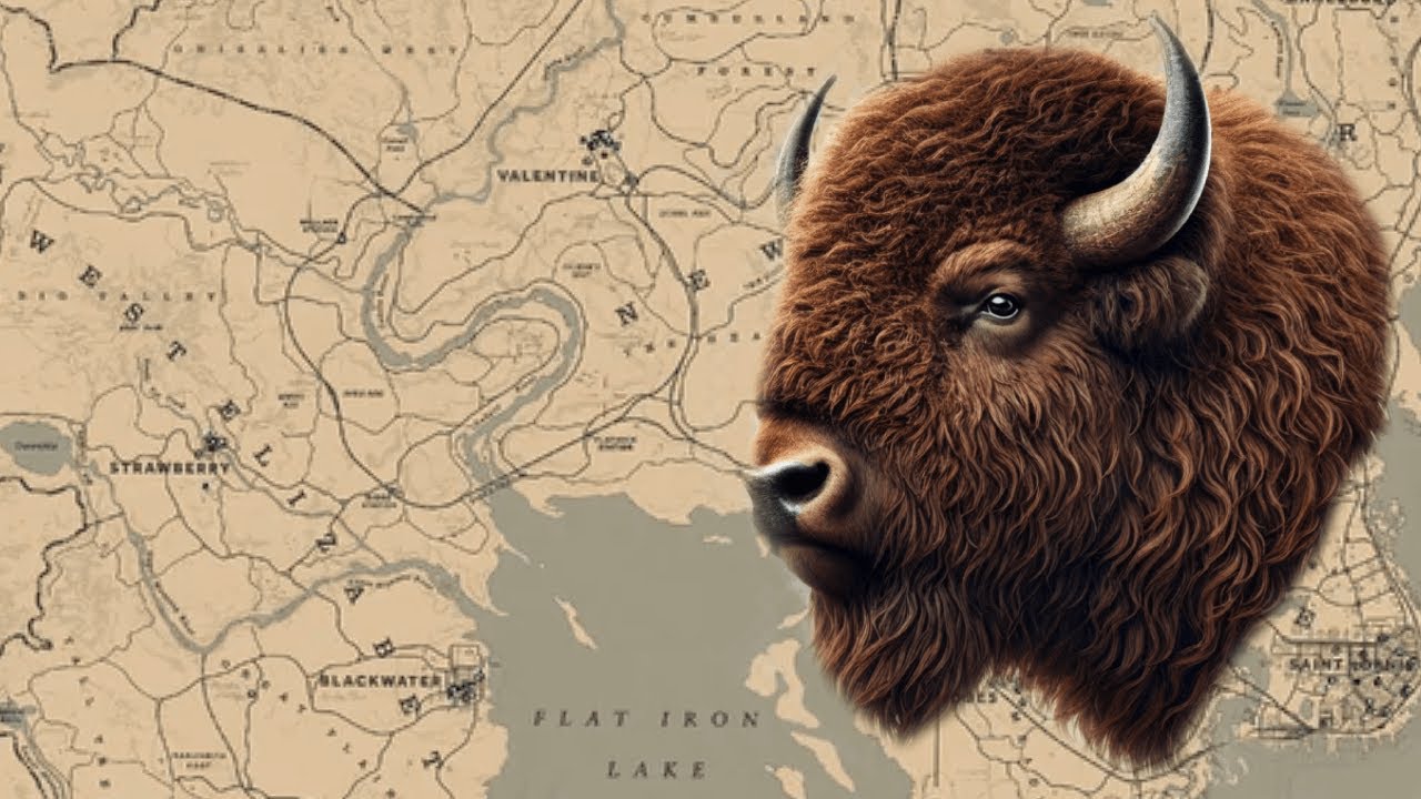 DONDE ENCONTRAR BISONTE EN RED DEAD REDEMPTION 2 🟢 - YouTube