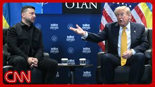 Trump meets with Zelensky at NATO summit