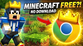 Minecraft FREE in Chrome 😱 No Download Needed!