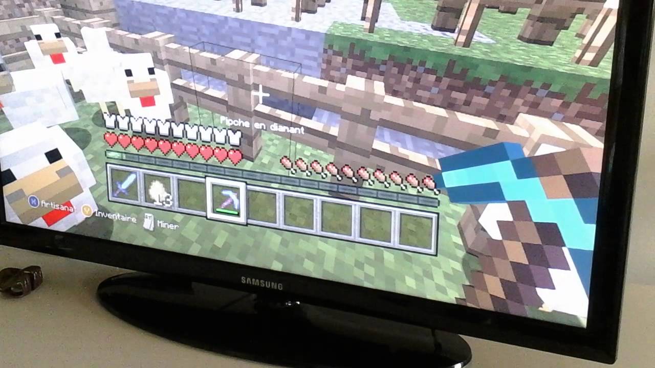 Première vidéo de minecraft - YouTube