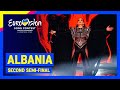 Albina  familja kelmendi  duje   albania  second semifinal  eurovision 2023