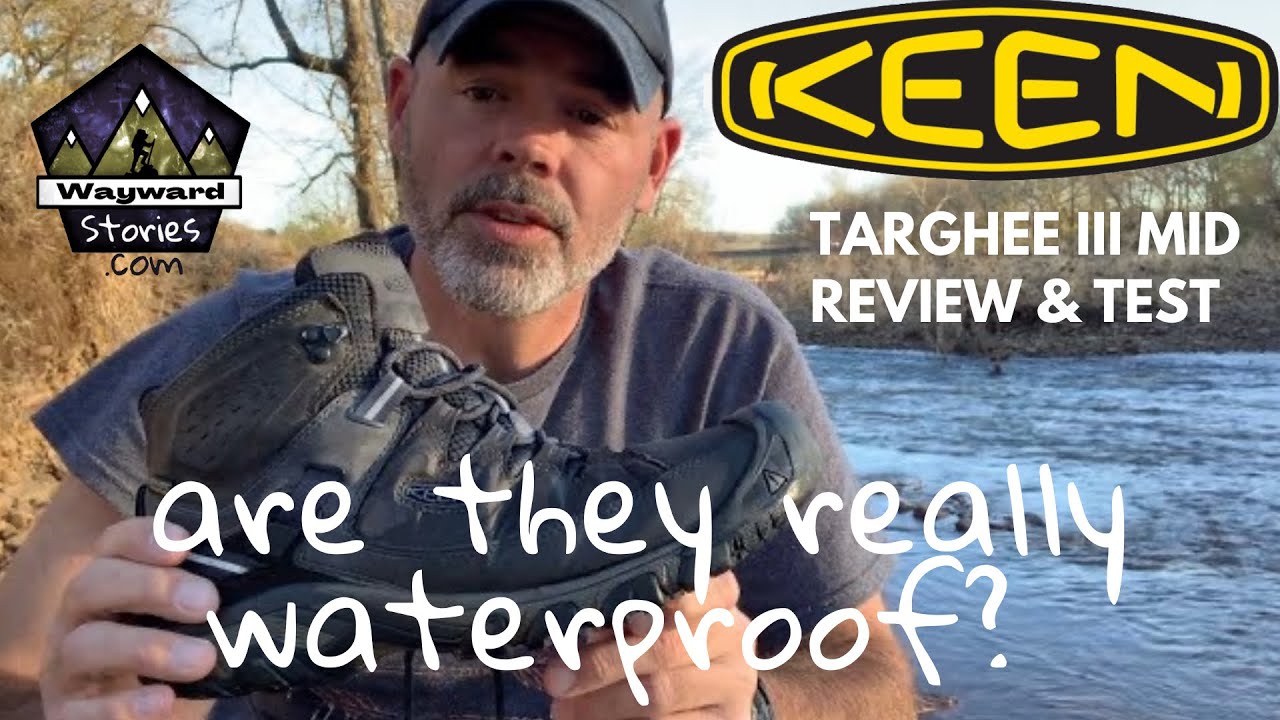 ⁣Keen Targhee III WP MID Review và Kiểm tra chống thấm nước