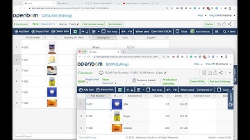 VIDEO: OpenBOM Data Model - Hello World