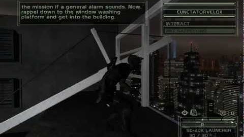 Splinter Cell Chaos Theory Co-Op Part 6: UN Headquarters