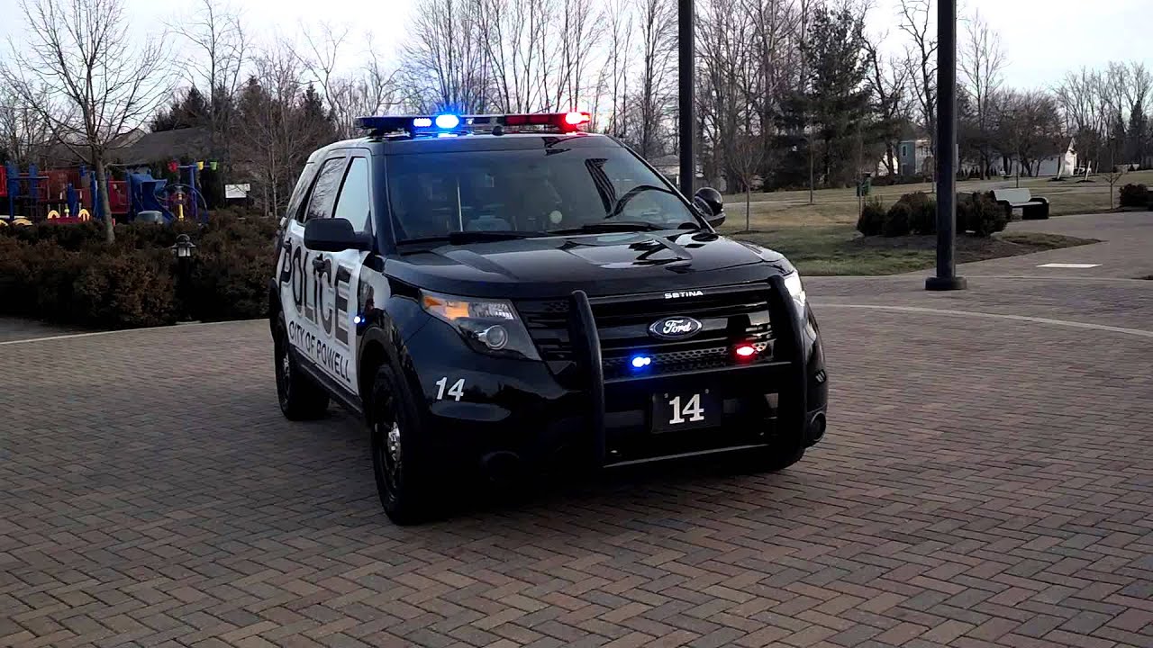 New City of Powell Ohio Police Department cruiser YouTube