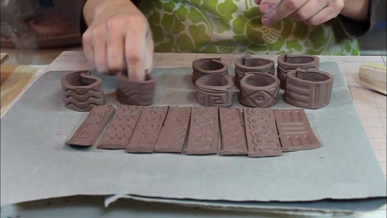 How to Carve Custom Pottery Stamps That Last