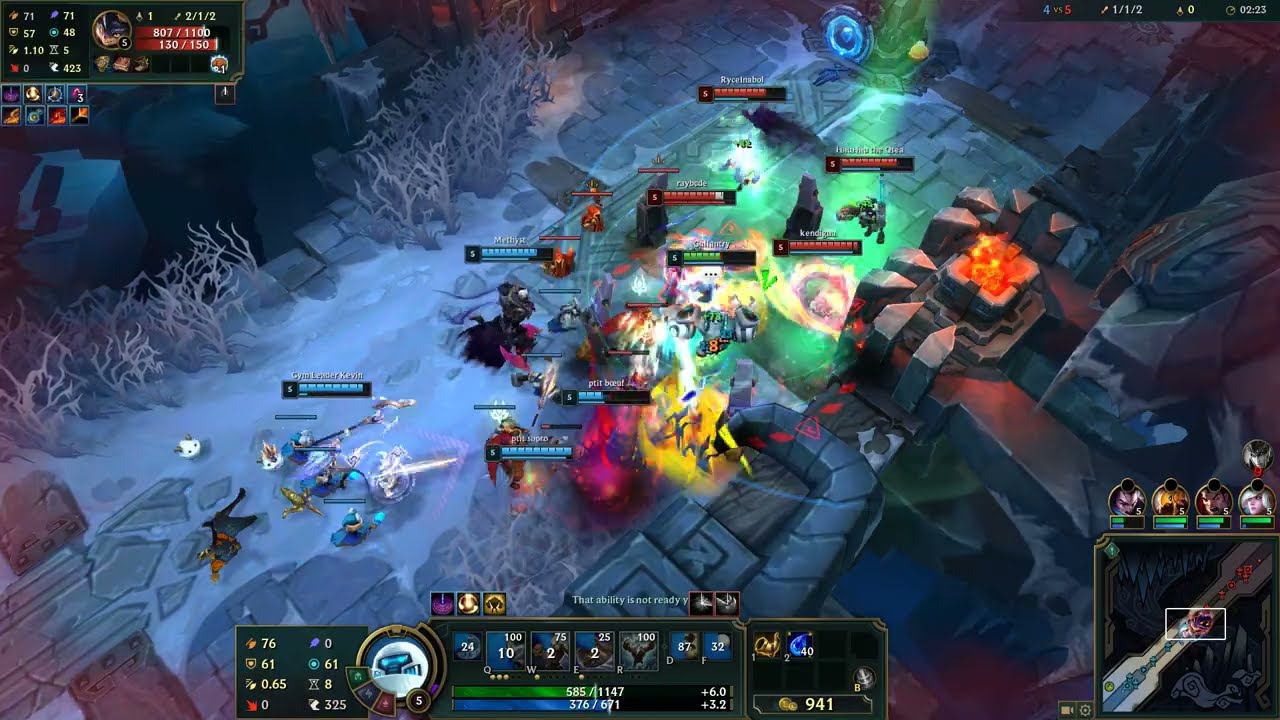 League of Legends®: ARAM - Temporada 12.1 - Blitzcrank y el COMBO Flash+R 