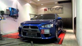 EVO X custom tuned at TENSAI