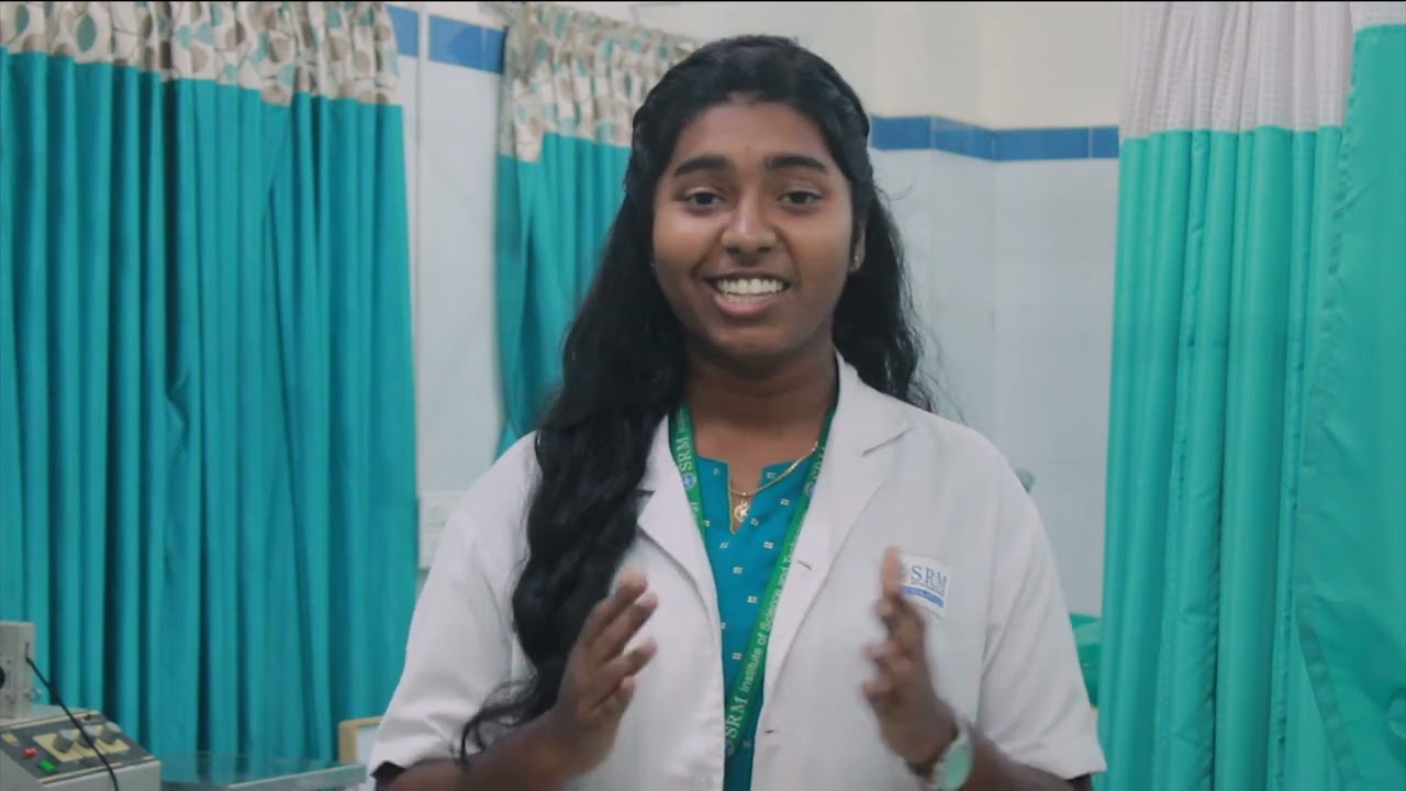 SRM IST - Trichy SRM college of physiotherapy - About Physiotherapy Department