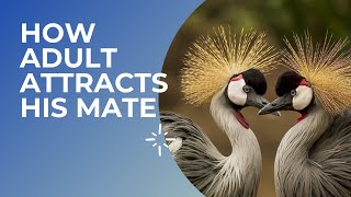 Grey Crowned Crane's EPIC Mating Dance to Attract a Mate