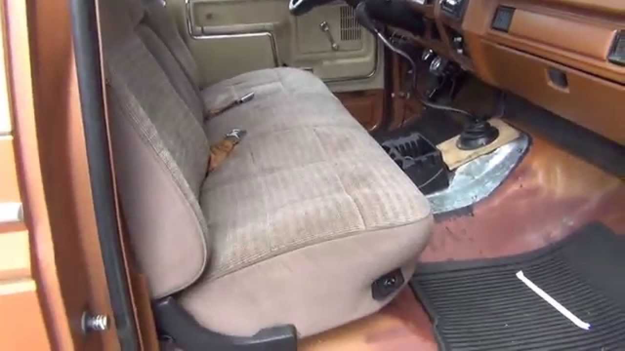 Ford F150 Bench Seat Swap Youtube