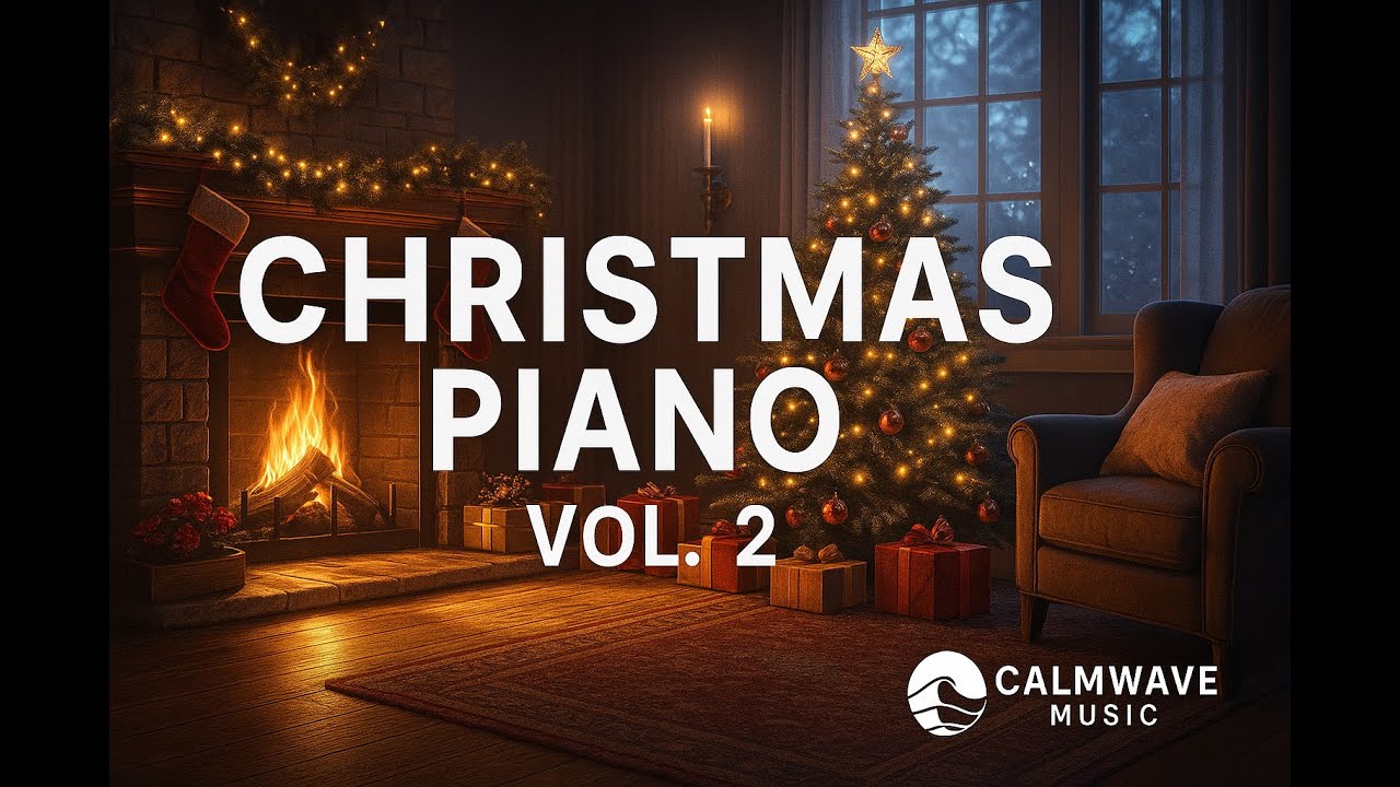 1 Hour Christmas Piano Music – Calm Holiday Background for Cozy Winter ...