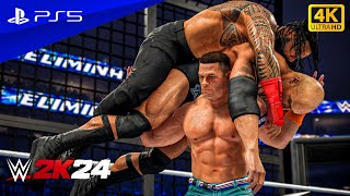 WWE 2K24 - Legendary Elimination Chamber Match | PS5™ [4K60]