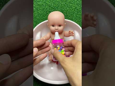 ASMR Toy Bath with Color Balls 🍭 Slime Cutting & Satisfying Sounds