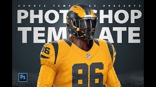 Download Nfl Football Uniform Template Mockup V2 0 On Behance