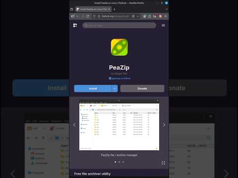 Free Compression Tool: PeaZip