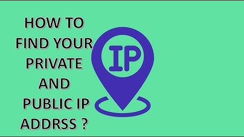 CMD : How to Find Your Public IP Addresses with 1 command | How to Find Public and Private | #TECHN