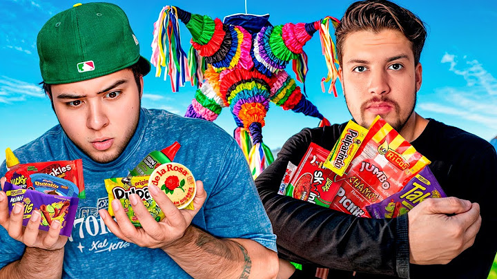 We tried ALL the piñata sweets like real Tamaulipas cousins.