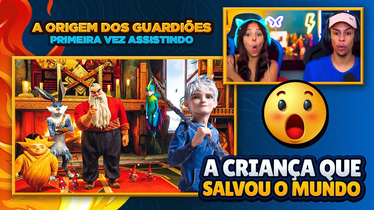 A Origem dos Guardiões | [React em Casal] 🔥