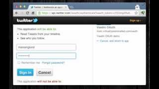Vaadin add-on: OAuthButtons