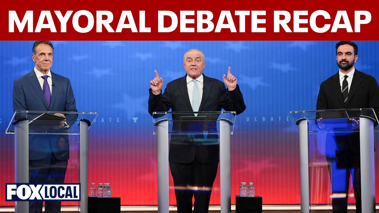 Обзор дебатов мэров Нью-Йорка: реакция избирателей и аналитиков | Fox 5 NY News Video