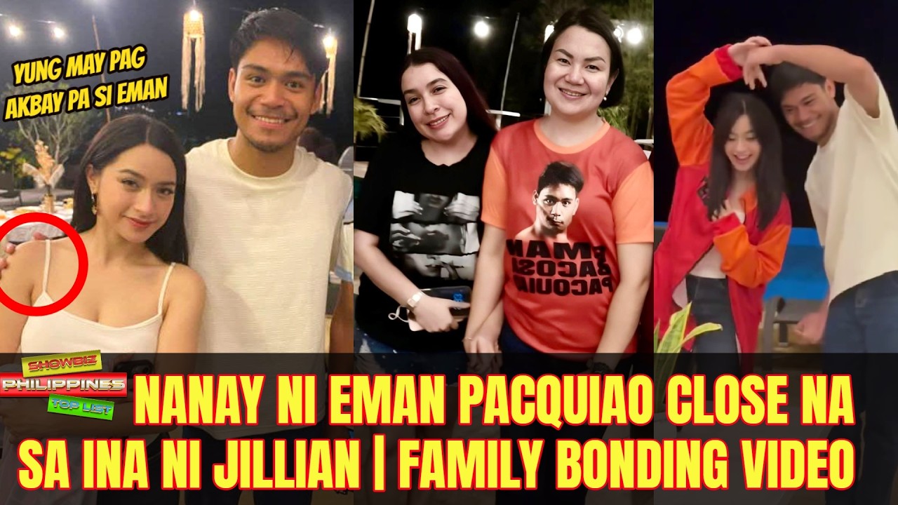 Nanay ni Eman Pacquiao close na sa ina ni Jillian Ward | FAMILY BONDING VIDEO ni Eman at Jillian