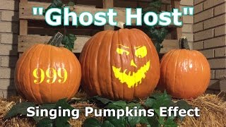 Ghost Host - Singing Pumpkins Animation Effect