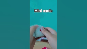 Thumbnail of Mini cards #cute #love #song #fun