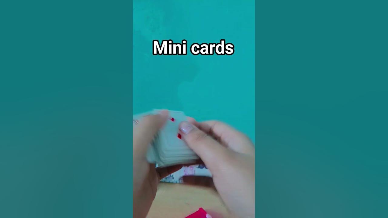 Mini cards #cute #love #song #fun Mini cards #cute #love #song #fun