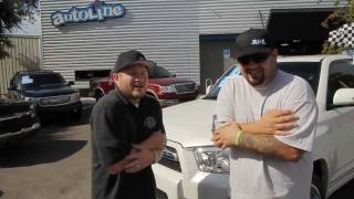 Autoline's 2010 Toyota 4Runner Walk Around Review Test Drive Blizzard Paint & Party Mode