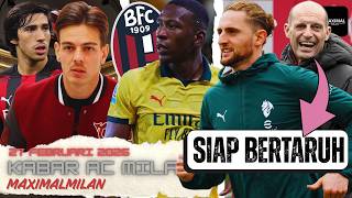Allegri PERTARUHKAN Rabiot?😱Jashari TITISAN Tonali?🤔Estupinan GABUNG Bologna?😒 #beritaacmilan