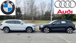 2024 BMW X3 VS 2024 Audi Q5! The Better Small Luxury SUV?