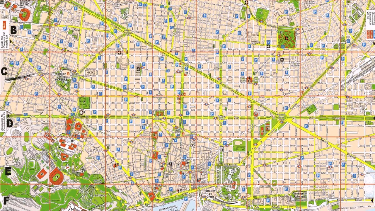 карта барселоны на русском языке. барселона карта города. барселона карта города с достопримечательностями. барселона карта города. карта города барселона русском языке.