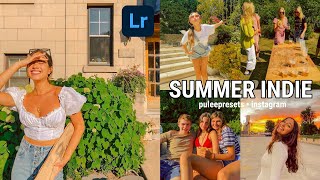 Summer Indie Lightroom Preset - Minimal Lightroom Mobile Free DNG - Indie Filter screenshot 5