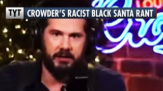Steven Crowder Crying About Black Santa