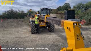 Novice Telehandler Training Gloucestershire | Pre-Shift Checks & Manoeuvring