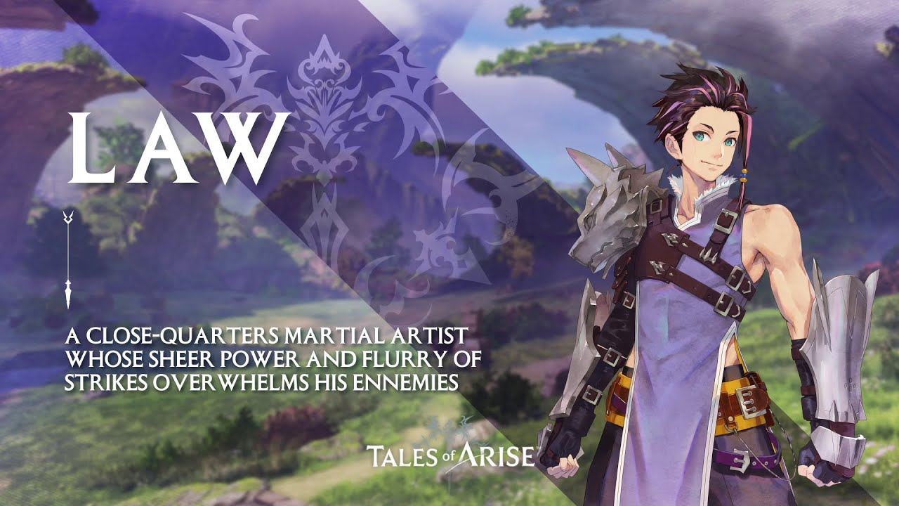 Tales of Arise Law Character Introduction Trailer - Niche Gamer