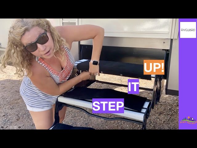 RV Step Covers Add Style and Safety