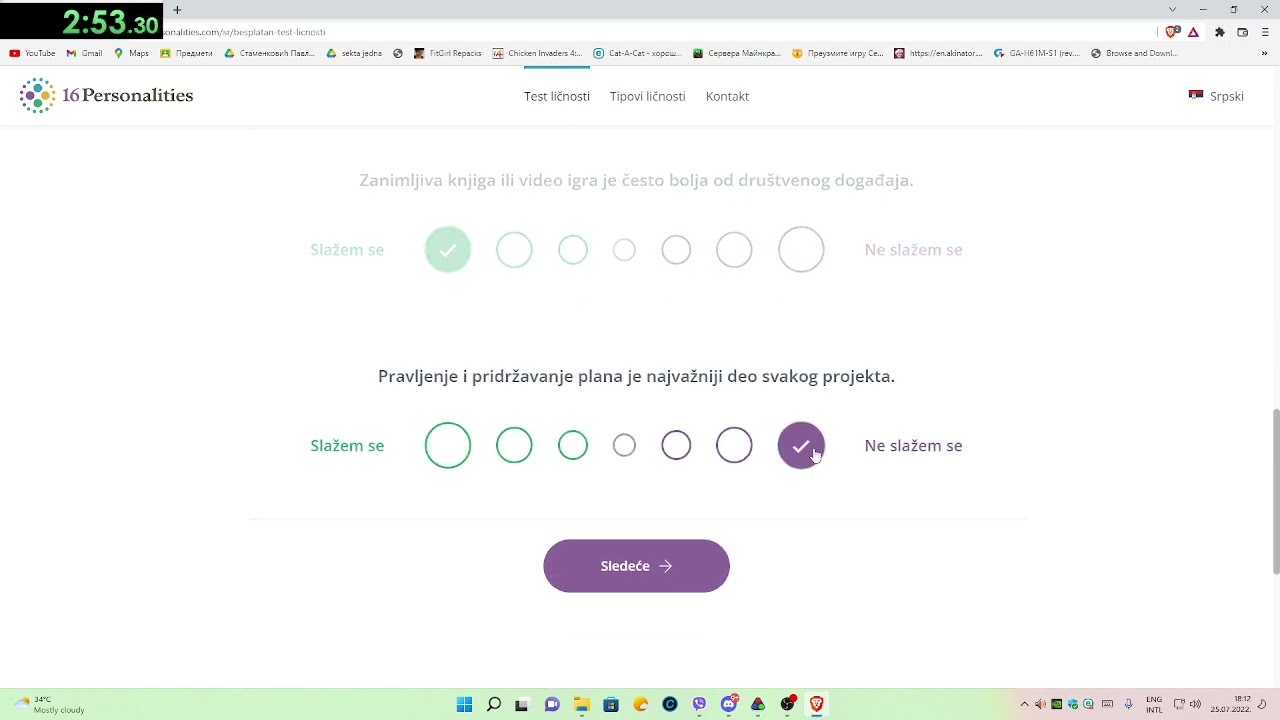 INTP personality speedrun WR