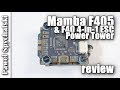 Diatone Mamba F405 and F40 4in1 ESC Power Tower Review