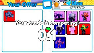 Huge W Trade 🤑 Most *GENIUS* TRADE with…👀😨🔥Toilet Tower Defense