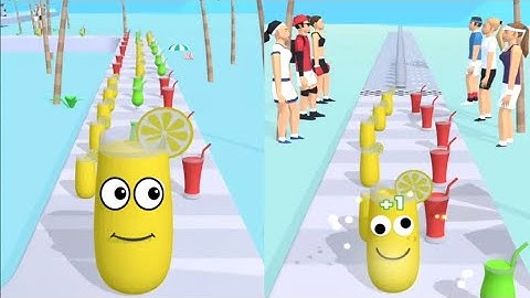 Juice run all levels gameplay android,ios