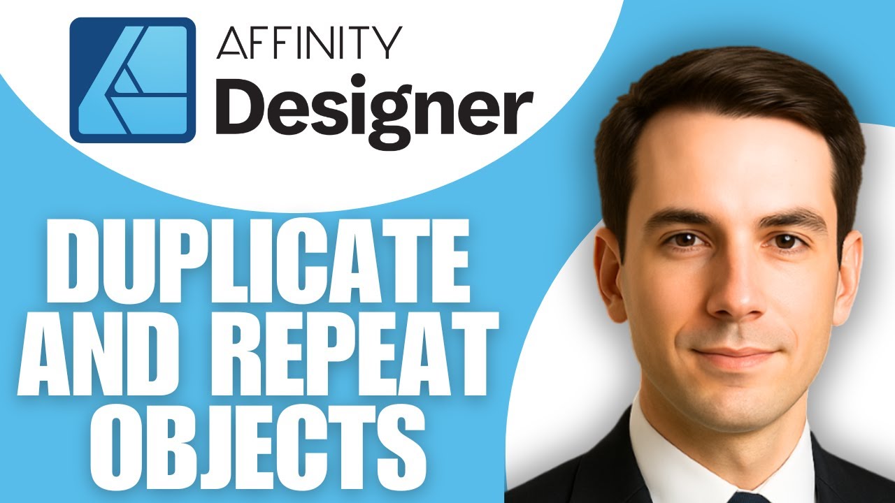 How To Duplicate And Repeat Objects In Affinity Designer - YouTube