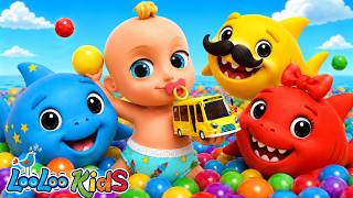 baby shark johny johny yes papa wheels bus learn colors