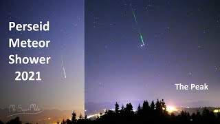 The peak of the Perseid Meteor Shower 2021 - Compilation
