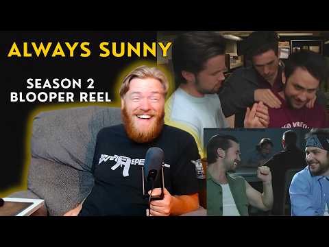 Reacting to It's Always Sunny in Philadelphia Season 2 Bloopers!