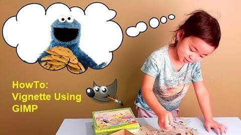 GIMP - Vignette