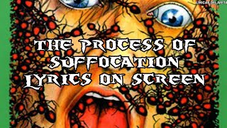 PESTILENCE - THE PROCESS OF SUFFOCATION (LYRICS ON SCREEN)